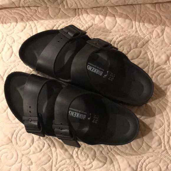 Birkenstock Shoes - New Vinyl Black Birkenstock size 37